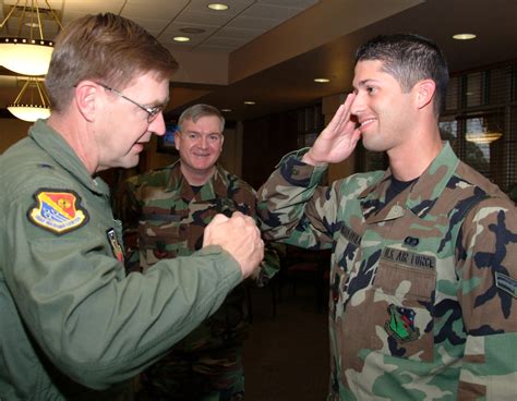 New Warfare Center commander visits 53d Wing.